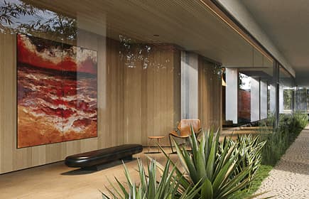 Estilo e arte que definem a essência do empreendimento.