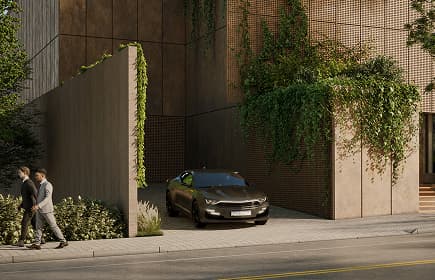 Nas garagens, qualidade aliada a uma estrutura veicular inteligente.