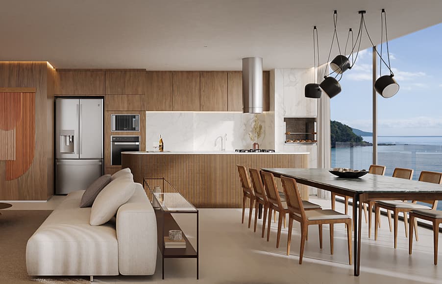 Apartamento tipo 1 - torre norte