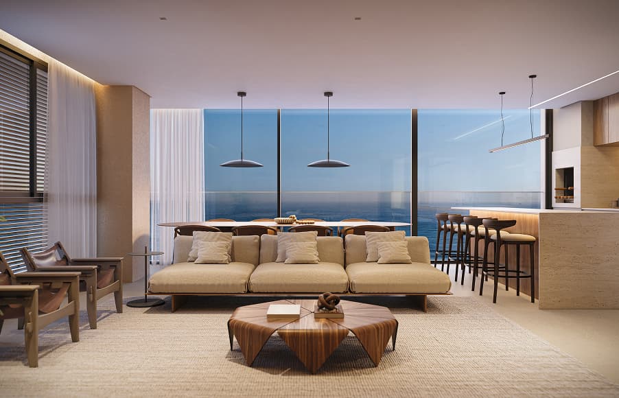 Apartamento tipo 1 - torre leste