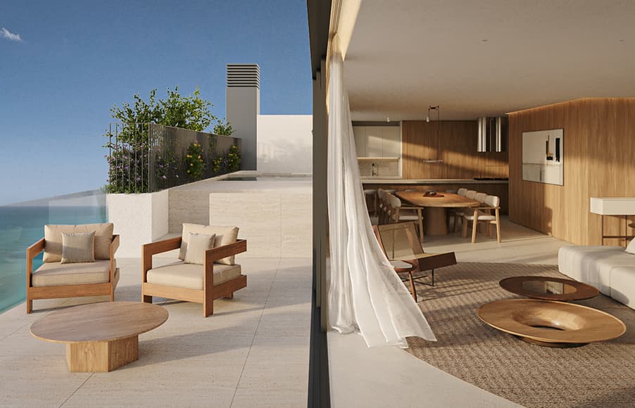 Cobertura 3 - torre leste