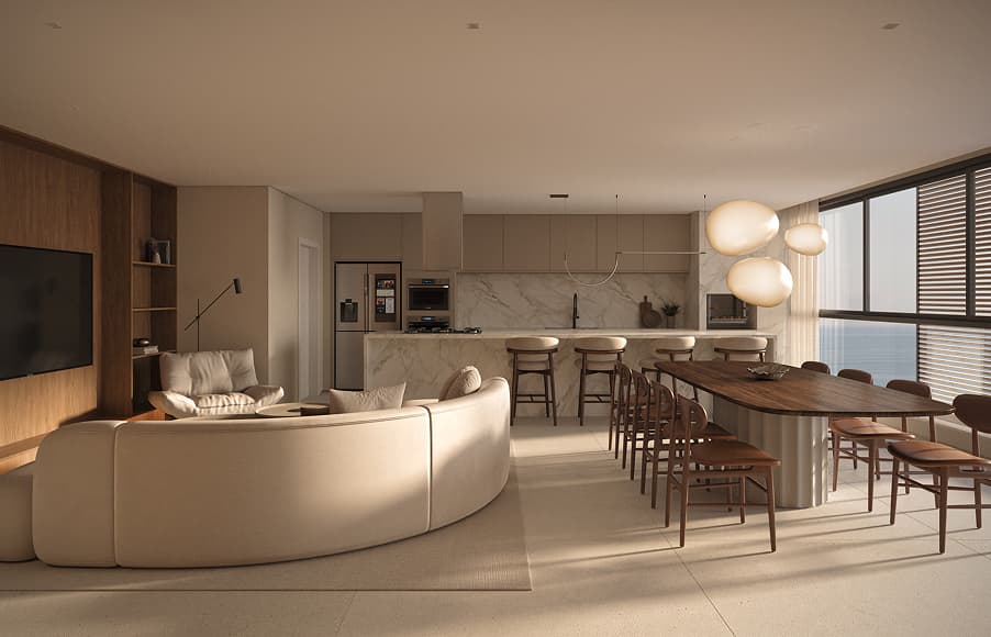 Apartamento tipo 3 - torre norte