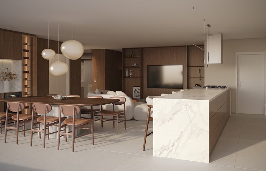 Apartamento tipo 3 - torre norte