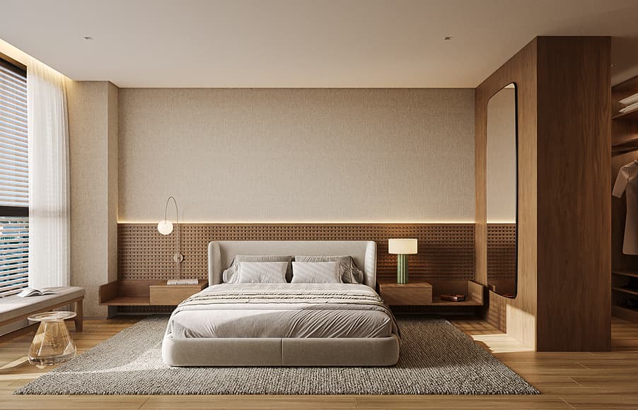 Suíte principal tipo 3 - torre norte